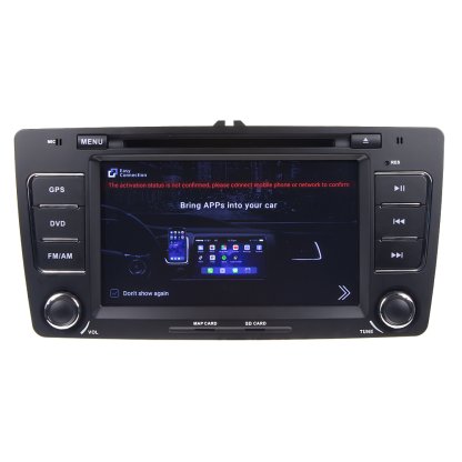 Autorádio pro Škoda Octavia II, Yeti s 7" LCD, Android 11.0, WI-FI, GPS, Carplay, Bluetooth, 3x USB
