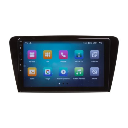 Autorádio pro Škoda Octavia III 2013-2018 s 10,1" LCD, Android, WI-FI, GPS, CarPlay, 4G, Bluetooth