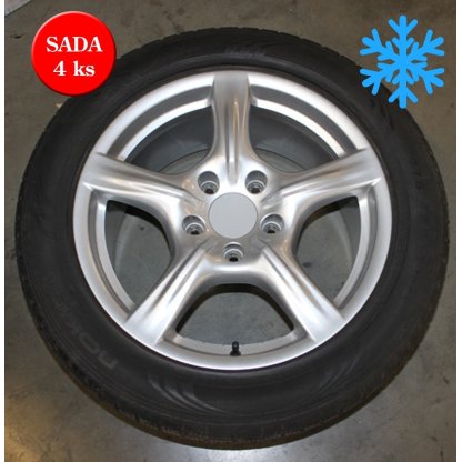 Bazar. komplety 8,0+9,0x18 5/130 ET59+53 orig. Porsche Panamera s pneu zimní