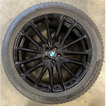 Bazar. komplety 9,5x21 5/112 ET37 GMP Sparta, BMW X7 zimní pneu 285/45R21 Hankook W330