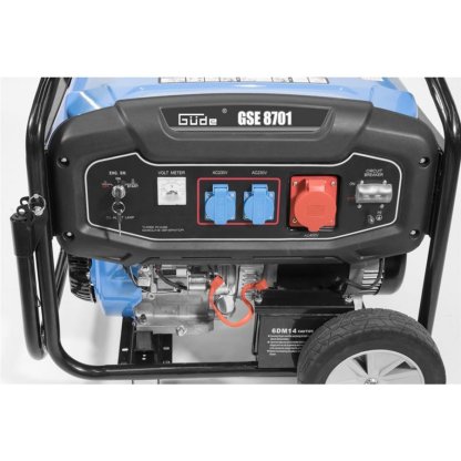 Benzínová elektrocentrála Güde GSE 8701 RS, 7900 W - GU40731