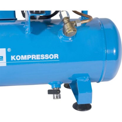 Bezolejový kompresor silent, 550 W, 6 l, Güde AIRPOWER 105/8/6