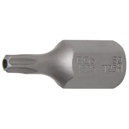 Bit TORX, T25, 10 mm, délka 30 mm, s otvorem - B4625