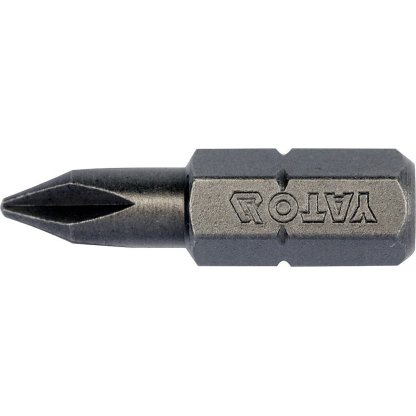 Bity 1/4" křížové PH1 x 25 mm, 10 ks YT-78131