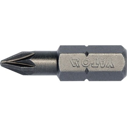 Bity 1/4" křížové PZ1 x 25 mm, 10 ks YT-78134
