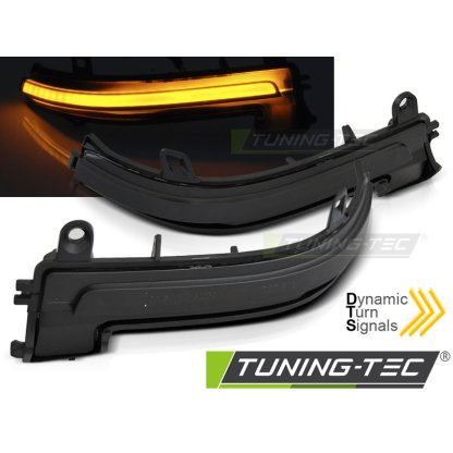 Blinkry boční do zrcátek LED BMW F20/F22/F30/F32/X1 SEQ kouřová