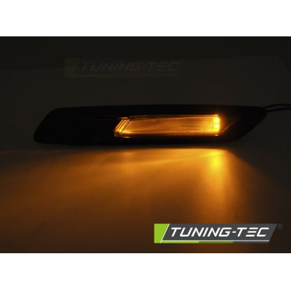 Blinkry boční LED BMW F10/F11 černé lesklé