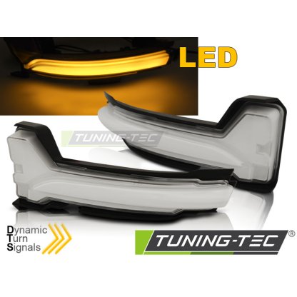 Blinkry boční LED do zrcátek, dynamické Ford Focus MK4 18- bílé