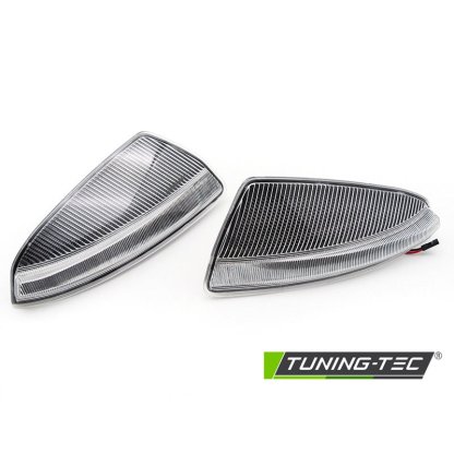 Blinkry boční LED do zrcátek, dynamické Mercedes-Benz Vito W639, W204 W164 bílé