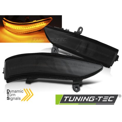 Blinkry boční LED do zrcátek, dynamické Subaru Forester / Outback / Legacy / Tribeca kouřové