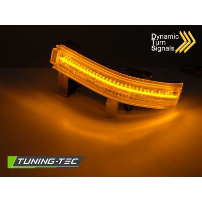 Blinkry boční LED do zrcátek, dynamické VW CRAFTER 2017- bílé