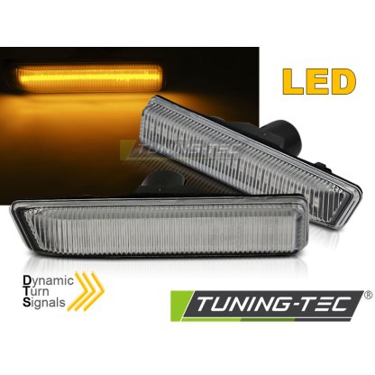 Blinkry boční LED dynamické BMW X5 E53 bílé