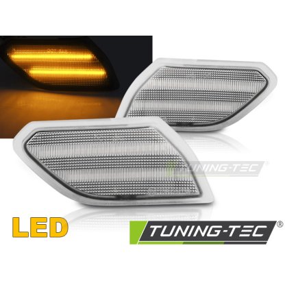 Blinkry boční LED, dynamické CHRYSLER JEEP WRANGLER JL 18- bílé