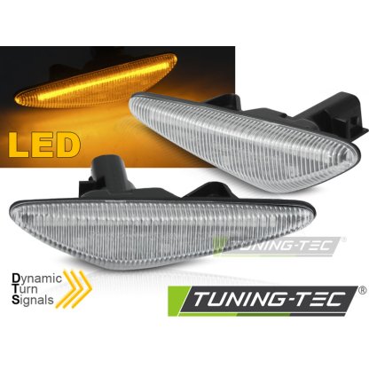 Blinkry boční LED, dynamické MAZDA 5 / 6 / MX-5 / RX-8 bílé