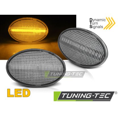 Blinkry boční LED dynamické OPEL ASTRA F / CORSA / TIGRA bílé