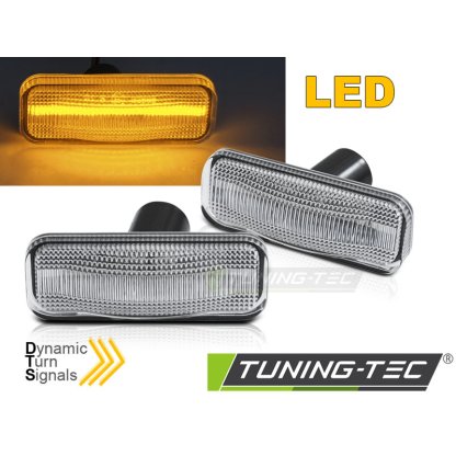 Blinkry boční LED, dynamické OPEL OMEGA B 94-03 bílé