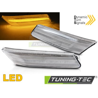 Blinkry boční LED dynamické Porsche 911 (997) / Boxter / Cayman (987) 04-09 bílé