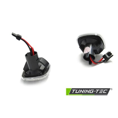 Blinkry boční LED dynamické Škoda Fabia I / Octavia I bílé