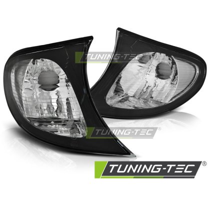 Blinkry přední BMW E46 01-05 Limo/Touring černé