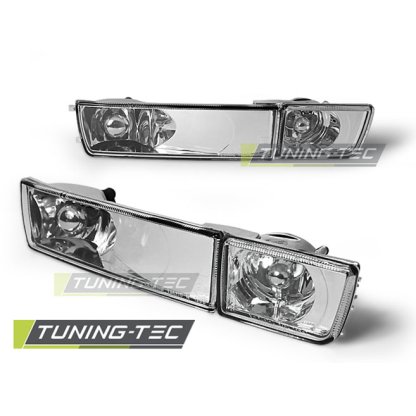 Blinkry přední - VW Golf 3 chrom s mlhovými světly