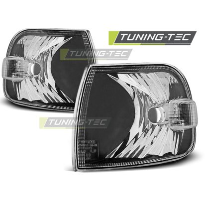 Blinkry přední VW T4 čiré černé 96-03