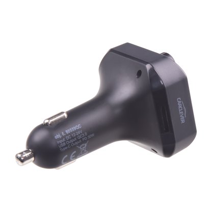 Bluetooth/MP3/FM modulátor bezdrátový s SD portem do CL s 3D stereo, USB-C / USB QC3.0