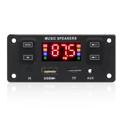 Bluetooth/MP3/FM přehrávač do panelu se zesilovačem