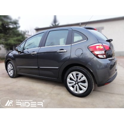 Boční lišty na dveře Citroen C3 5dv 2009-2016 F23 | Rider