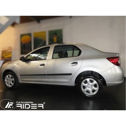 Boční lišty na dveře Dacia Logan Sedan/MCV 2012-2020 F20 | Rider
