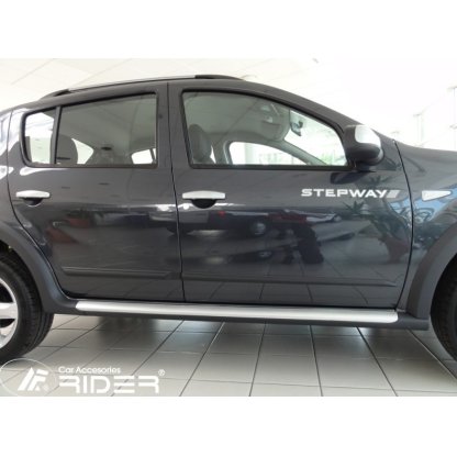 Boční lišty na dveře Dacia Sandero/ Stepway 2008-2012 F17 | Rider