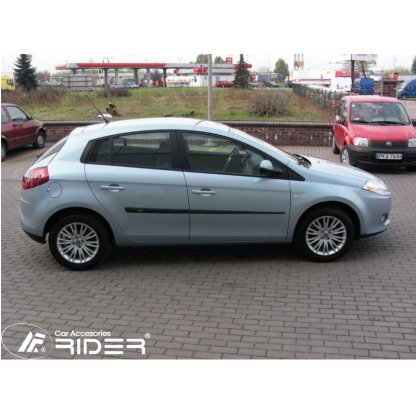 Boční lišty na dveře Fiat Bravo 5dv 2006-2012 F14 | Rider