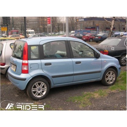 Boční lišty na dveře Fiat Panda 2003-2012 F4 | Rider