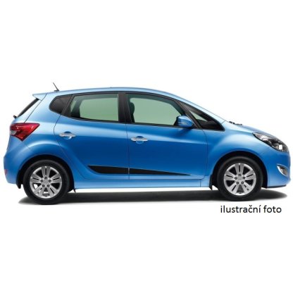 Boční lišty na dveře Ford Fiesta 5dv Hatchback 1999-2001 F3 | Rider