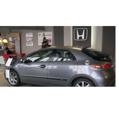 Boční lišty na dveře Honda Civic 5dv Hatchback 2005-2011 F16/14 | Rider