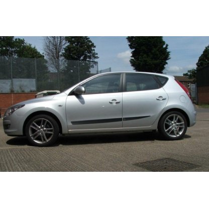 Boční lišty na dveře Hyundai i30 5dv Hatchback 2007-2011 F19 | Rider