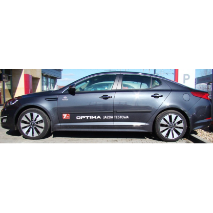 Boční lišty na dveře Kia Optima 2010-2015 F16/20 | Rider
