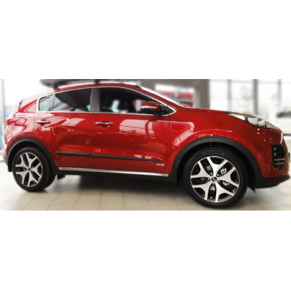 Boční lišty na dveře Kia Sportage 2016-2021 F21 | Rider