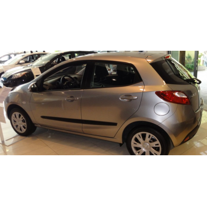 Boční lišty na dveře Mazda 2 Hatchback 2011-/2014- F22 | Rider