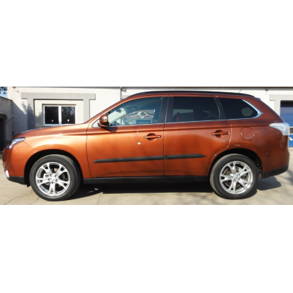 Boční lišty na dveře Mitsubishi Outlander III 2012-2022 F41 | Rider