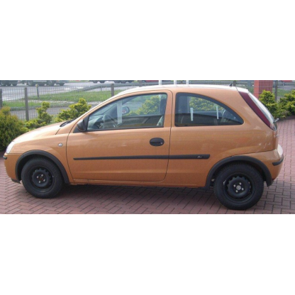 Boční lišty na dveře Opel Corsa C 3dv 2000-2006 F13 | Rider
