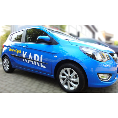 Boční lišty na dveře Opel Karl 5dv 2015-2019 F27 | Rider
