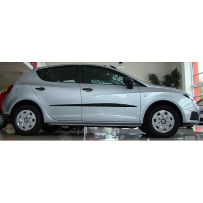 Boční lišty na dveře Seat Ibiza IV 5dv Hatchback 2008-2017 F26 | Rider
