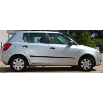 Boční lišty na dveře Škoda Fabia II 2007-2014 F3 | Rider