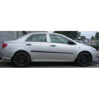 Boční lišty na dveře Toyota Corolla Sedan 2007-2013 F20 | Rider