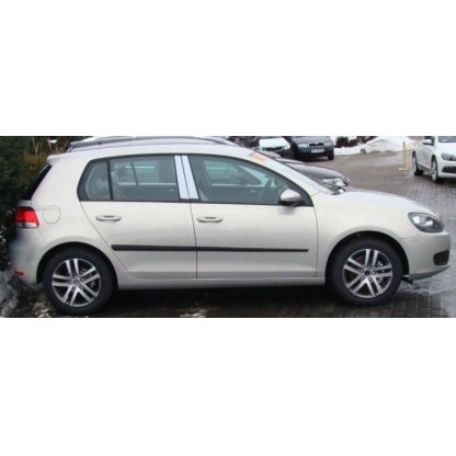 Boční lišty na dveře Volkswagen Golf VI 2009-2013 F20 | Rider