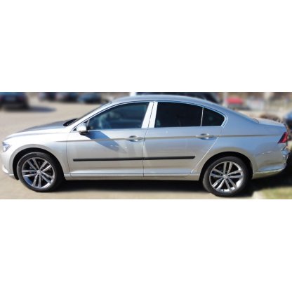 Boční lišty na dveře Volkswagen Passat B8 Sedan/Combi 2014-2024 F46 | Rider