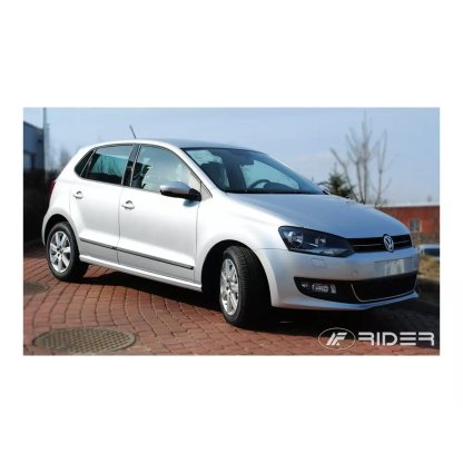 Boční lišty na dveře Volkswagen Polo 5dv 2010-2017 F35 | Rider