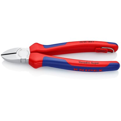 Boční štípací kleště chromované 180 mm - 7005180T