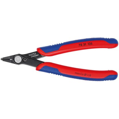 Boční štípací kleště Electronic Super Knips ® brunýrované 125 mm - 7831125