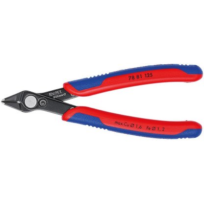 Boční štípací kleště Electronic Super Knips ® brunýrované 125 mm - 7881125